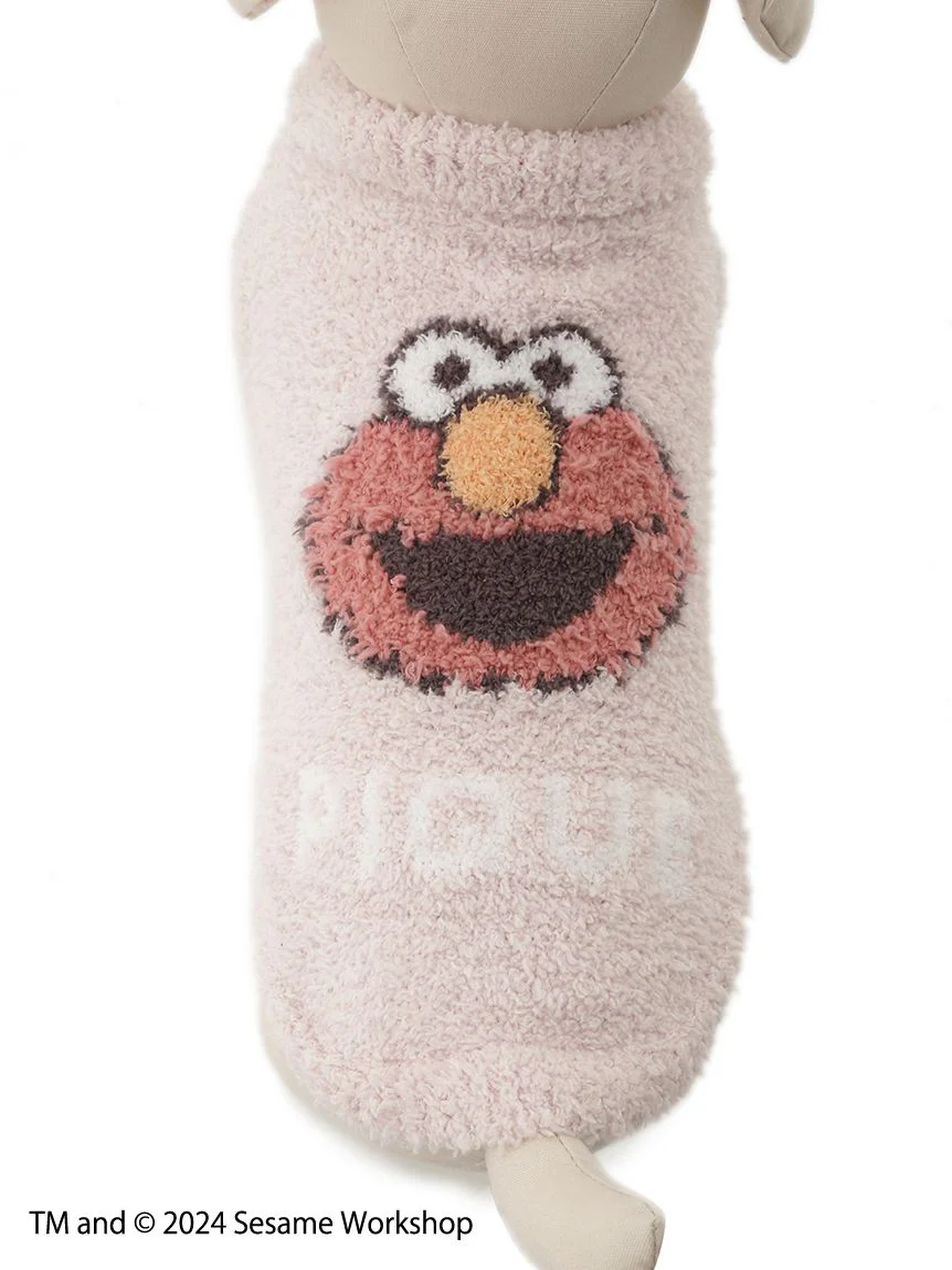 【SESAME STREET】【CAT & DOG】Elmo Jacquard Pullover