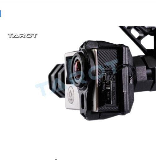 F17394 Tarot T4-3D Dual Shock-Absorber Gimbal For Gopro Hero4/3+/3 Double Shock Absorber Gimbal TL3D02