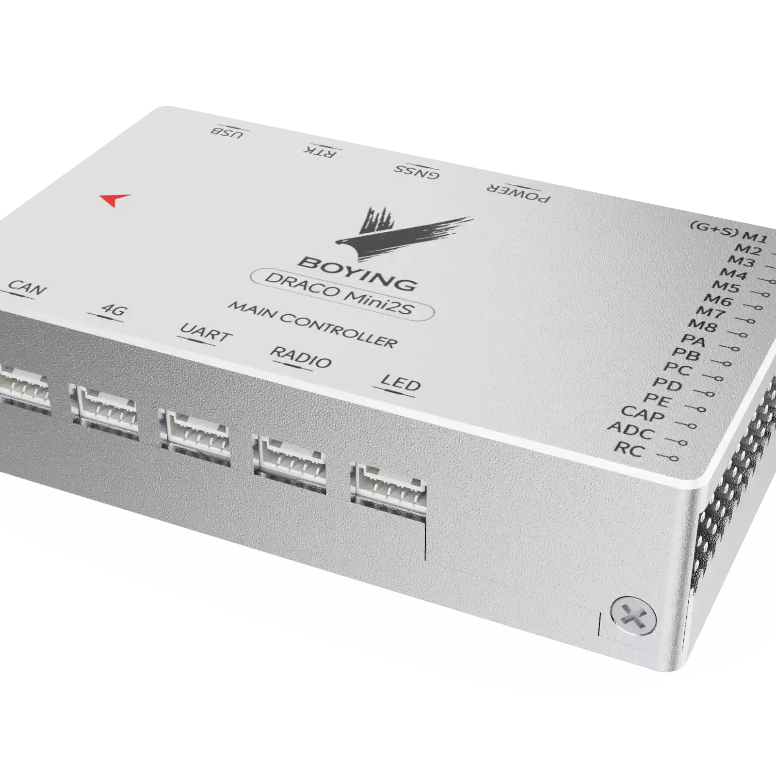 BOYING DRACO Series Industrial Drone Autopilot Flight Controller – Modular PX4-Compatible System for Multirotor UAVs with GNSS, RTK, CAN Bus, S.BUS Receiver, and Built-in Power Options