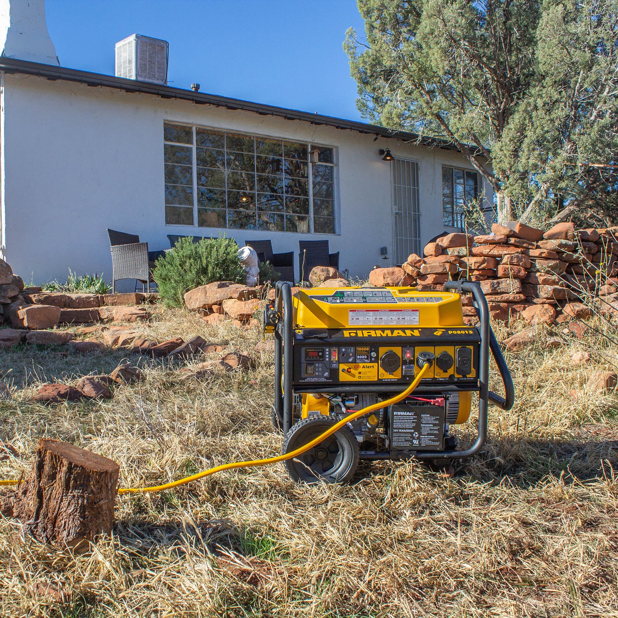 Gas Portable Generator 10000W Remote Start 120/240V with CO alert