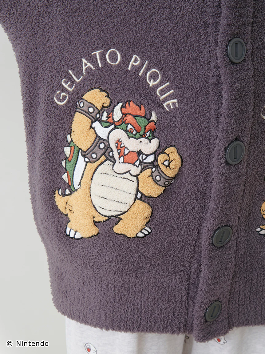 SUPER MARIO™️ UNISEX Baby Moco Jacquard Shawl Cardigan