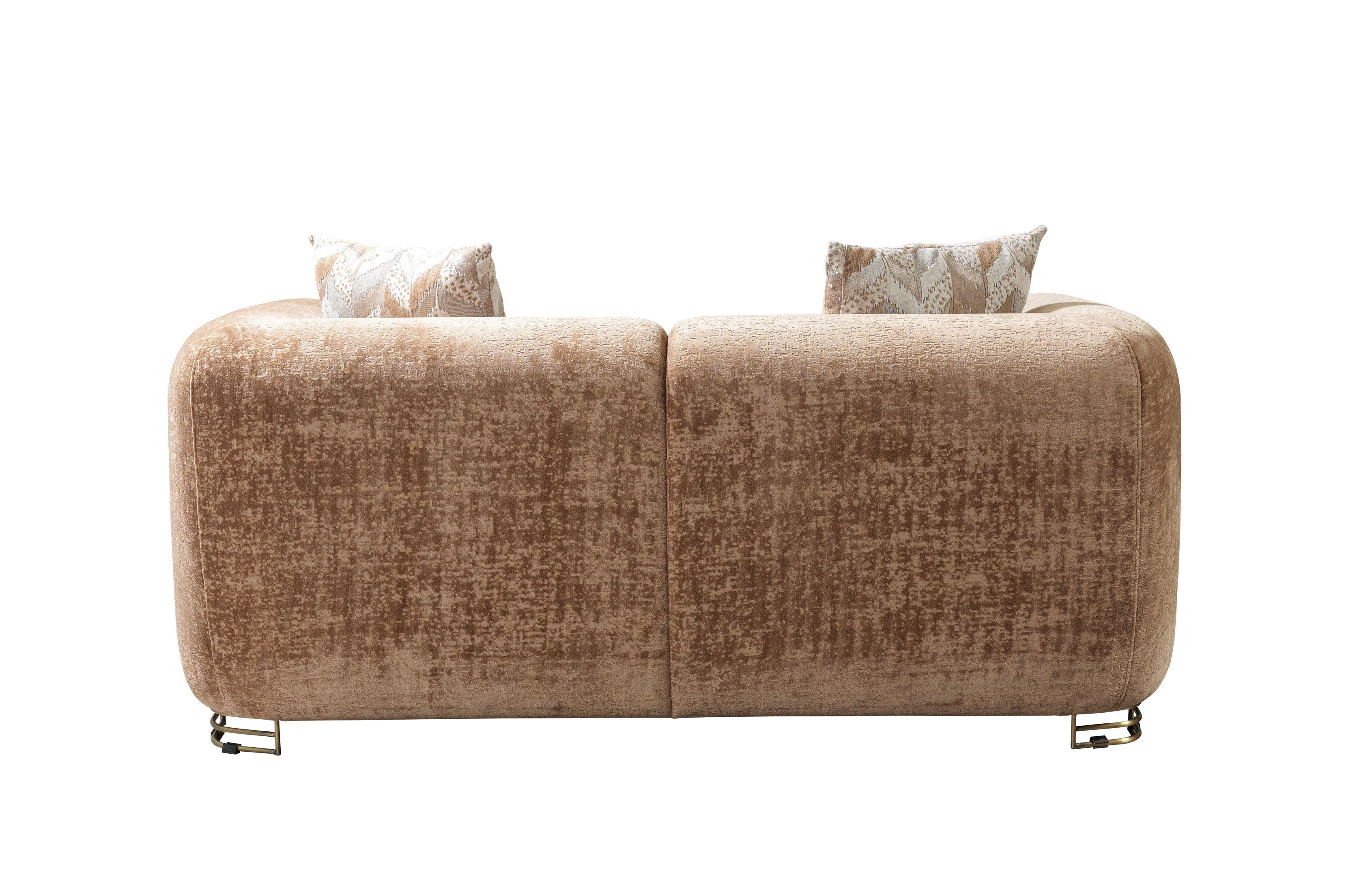 Brenda Coffee  Boucle  Sofa 93