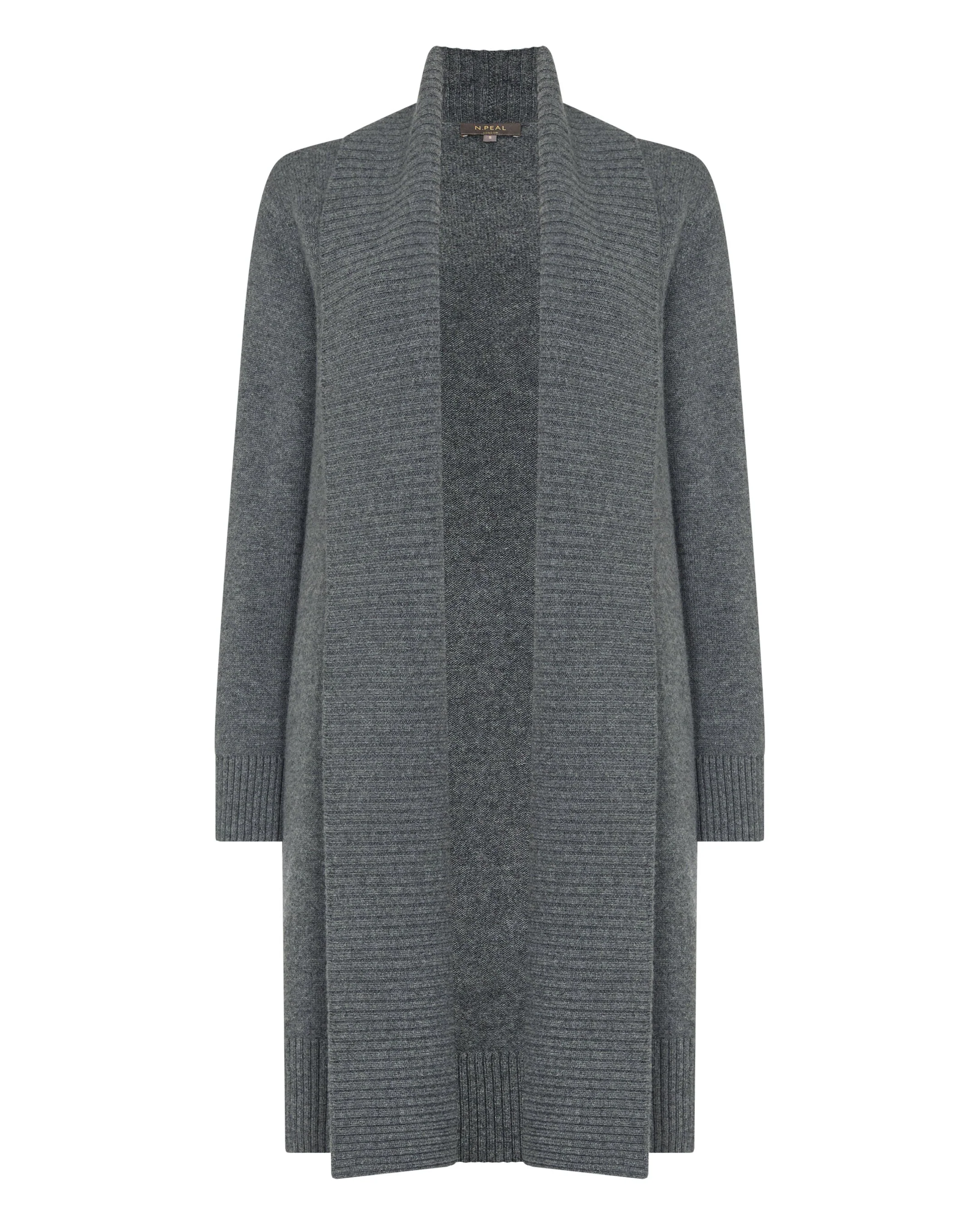 Women's Abbey Cashmere Cardigan Elephant Grey