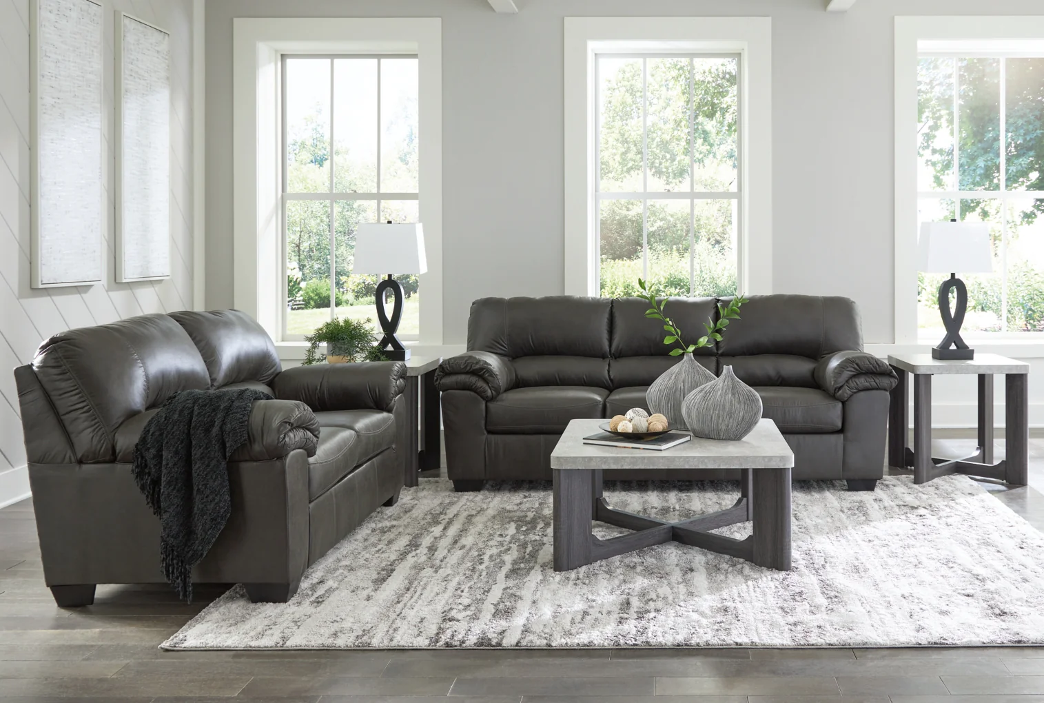 Bladen Sofa, Loveseat, Chair and Ottoman