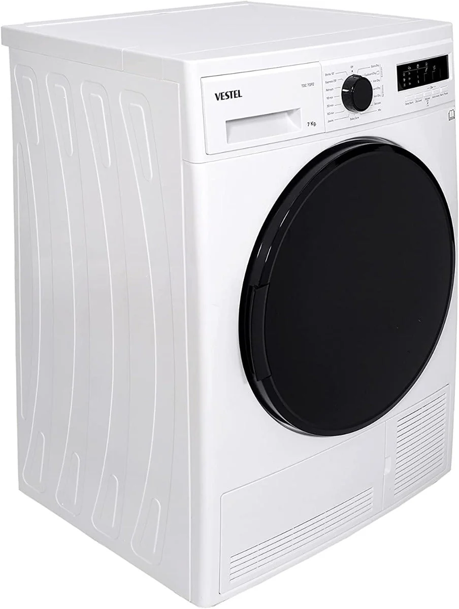 Vestel 220 volts tumble dryer TDC7GP2 clothes Dryer 7 KG WHITE  220v 240 volts 50 hz
