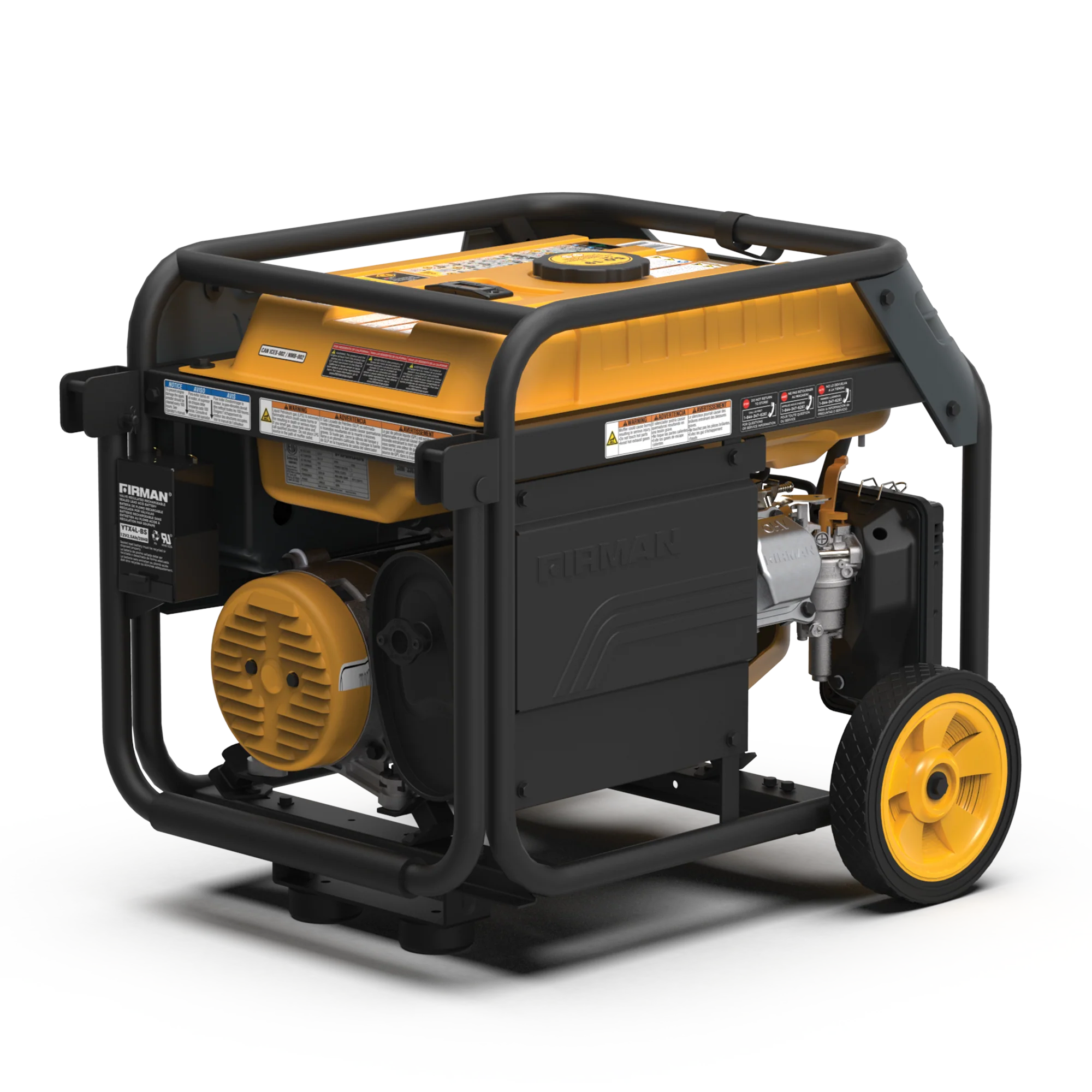 Dual Fuel Portable Generator 3650W Recoil Start