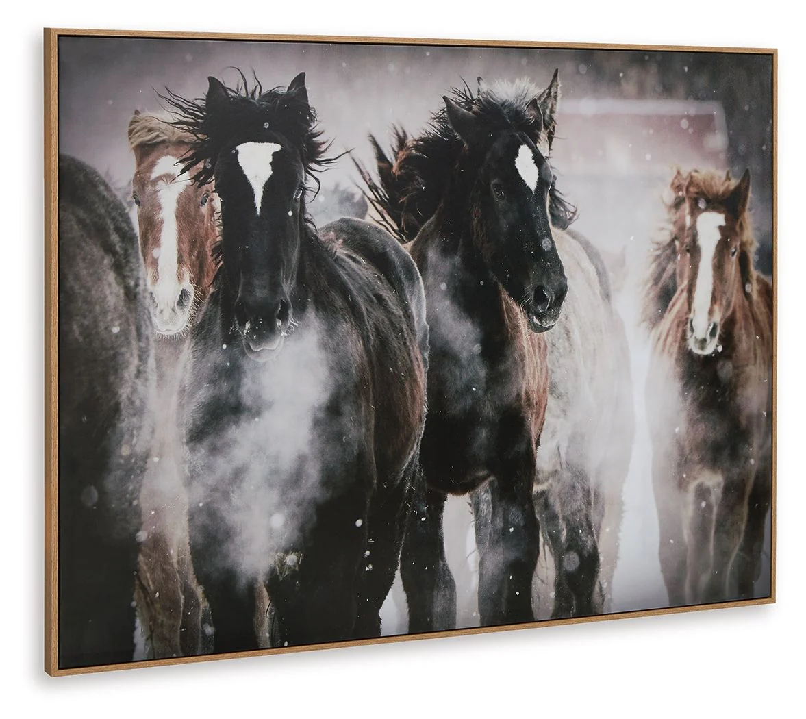 Chaseburn - Wall Art - Brown / Black / White