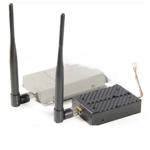 1.2Ghz 5000mW Transmitter - 1.2g 5W Wireless AV Video Audio Transmitter with 1.2G Receiver High Gain Antenna long range transmitter