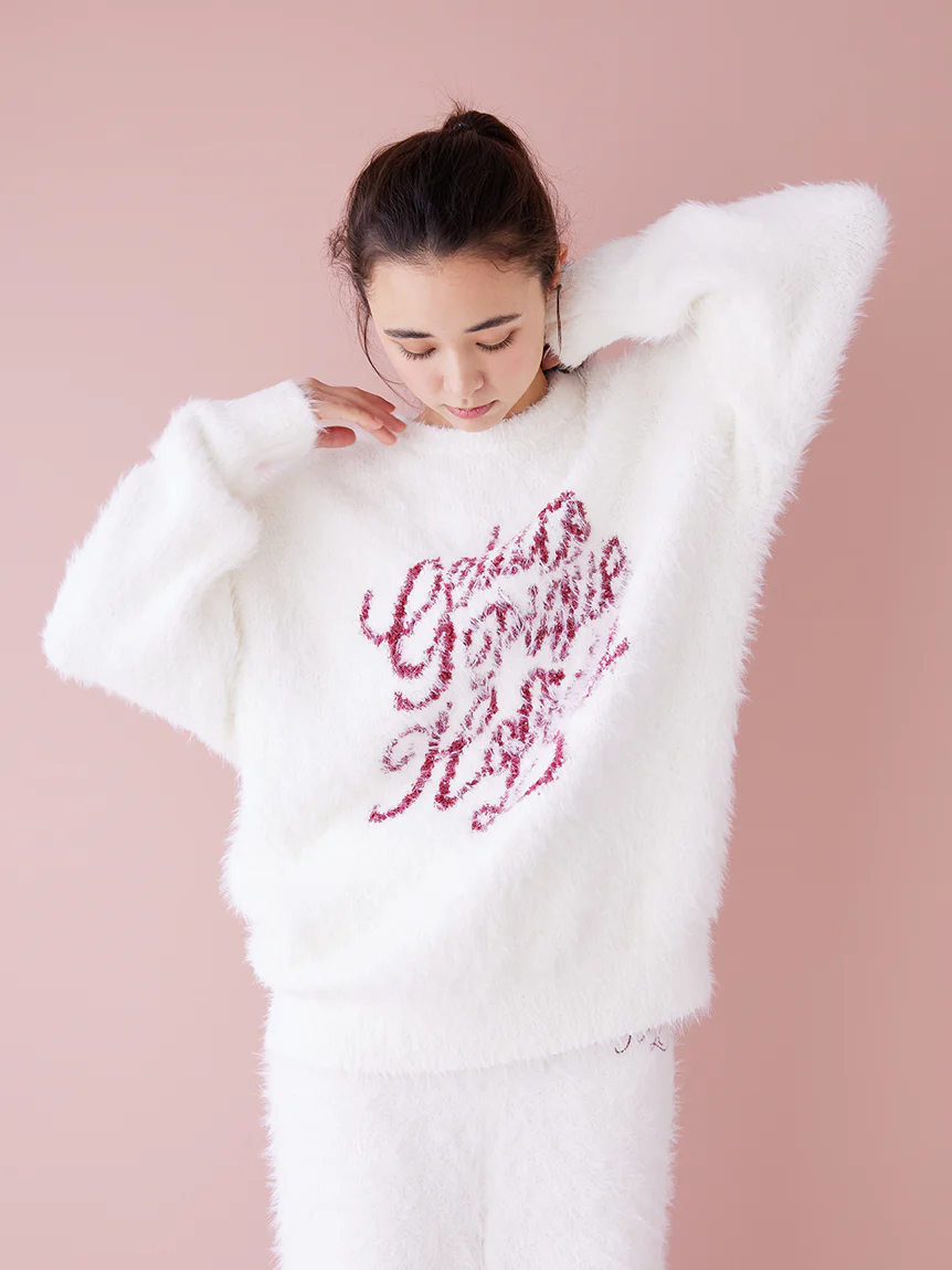 Feather Pullover Sweater