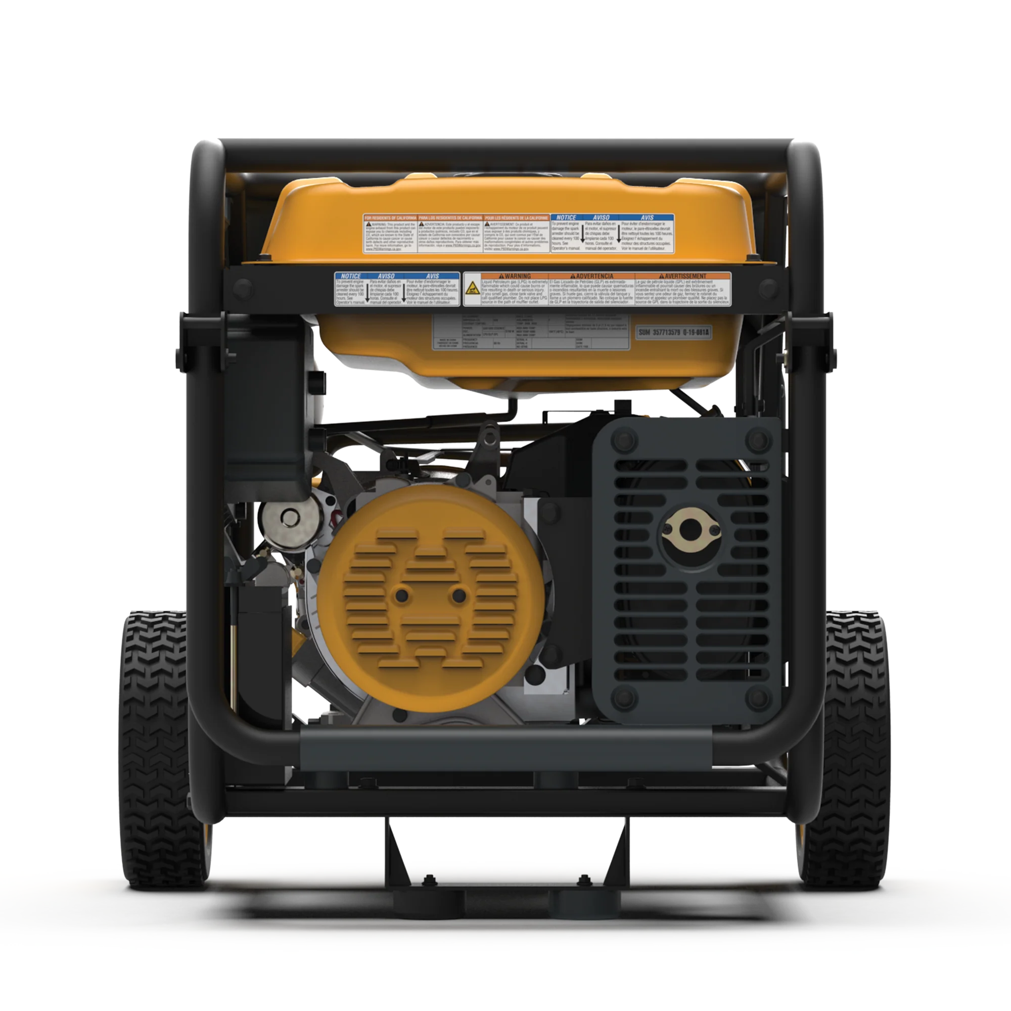 Dual Fuel Portable Generator 5700W Electric Start 120/240V