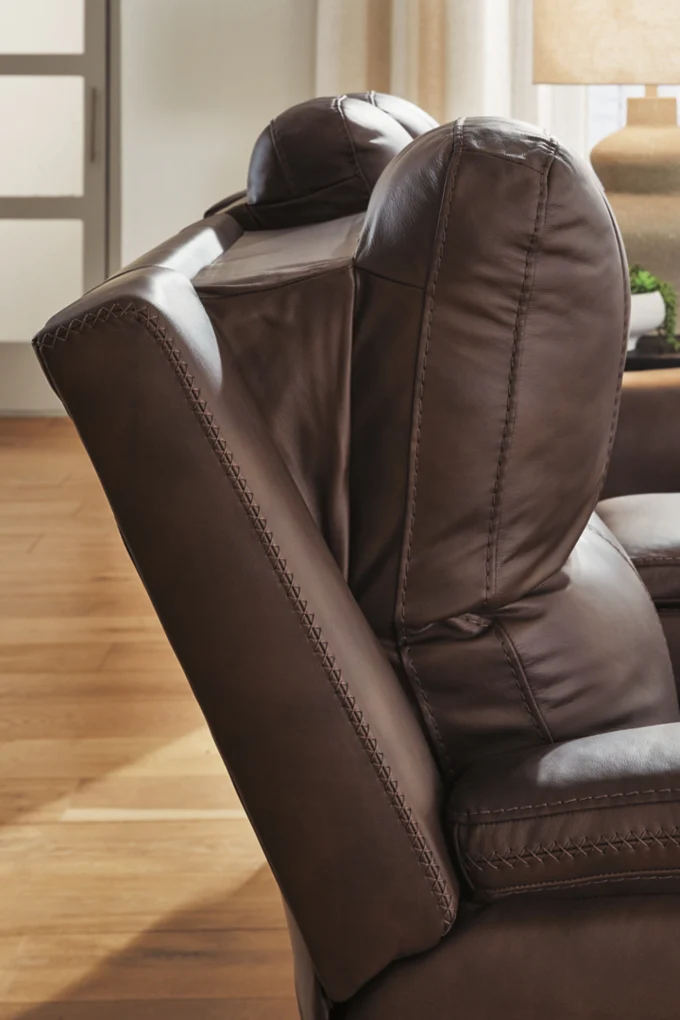 Beryton PWR REC Sofa with ADJ Headrest
