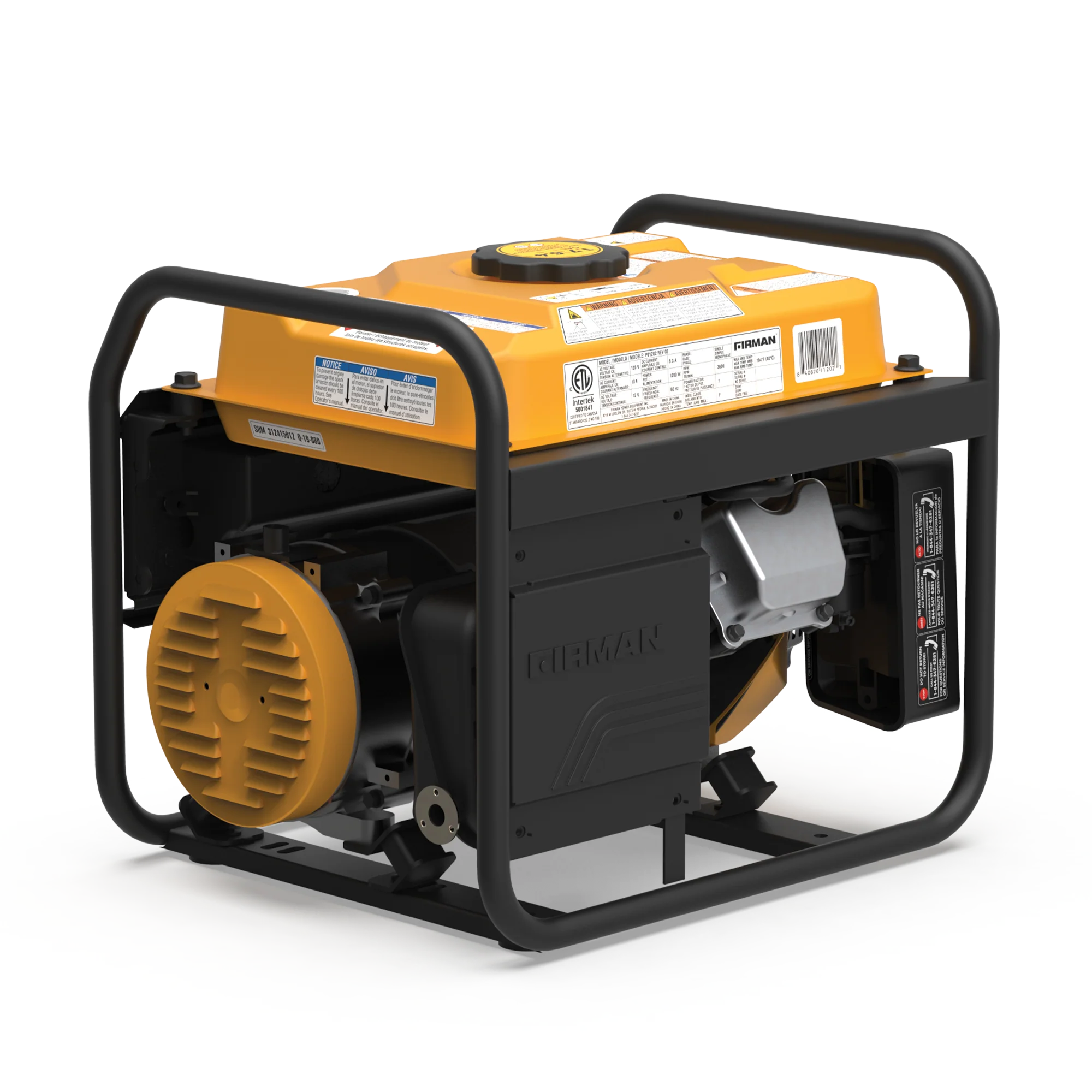 Gas Portable Generator 1500W Recoil Start