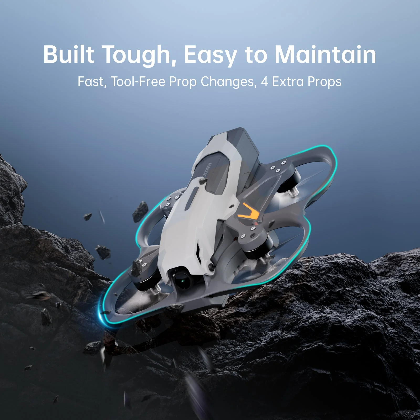 CaddxFPV Protos FPV Drone RTF Kit with Ascent Goggles, A-LINK ELRS Controller, 1080P/60 VTX, 2S Charger & Battery