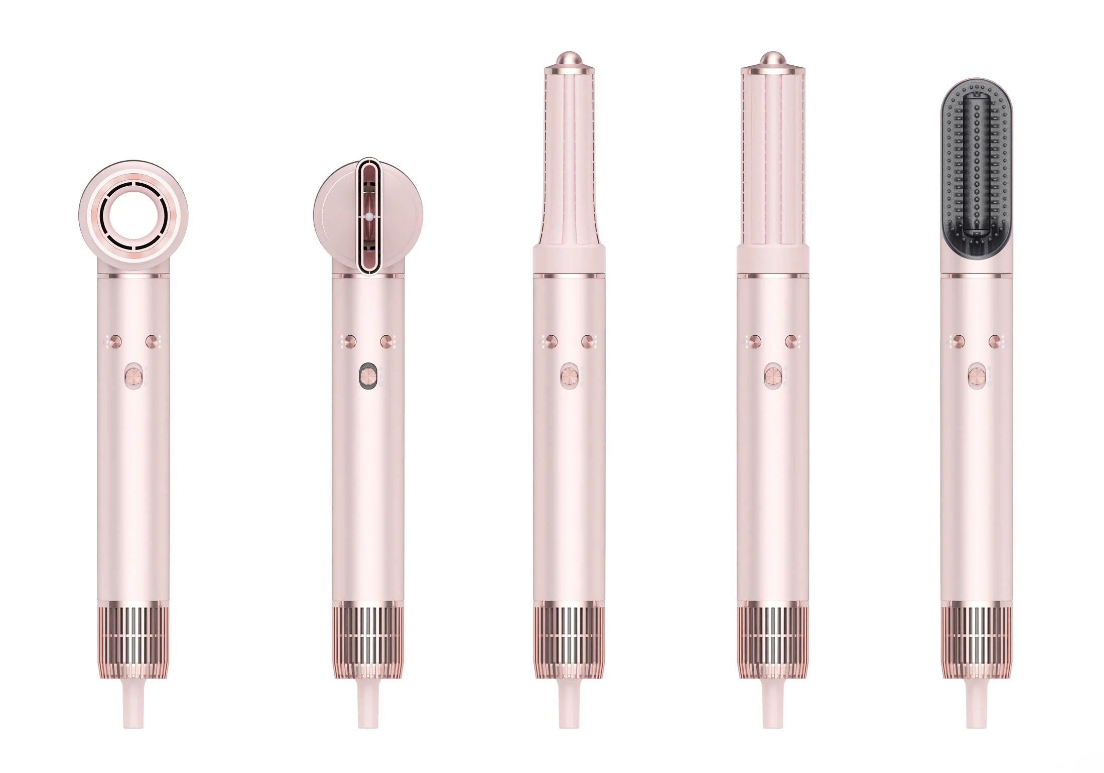 Hair Dryer Multi-Styler with Adjustable Heat Settings