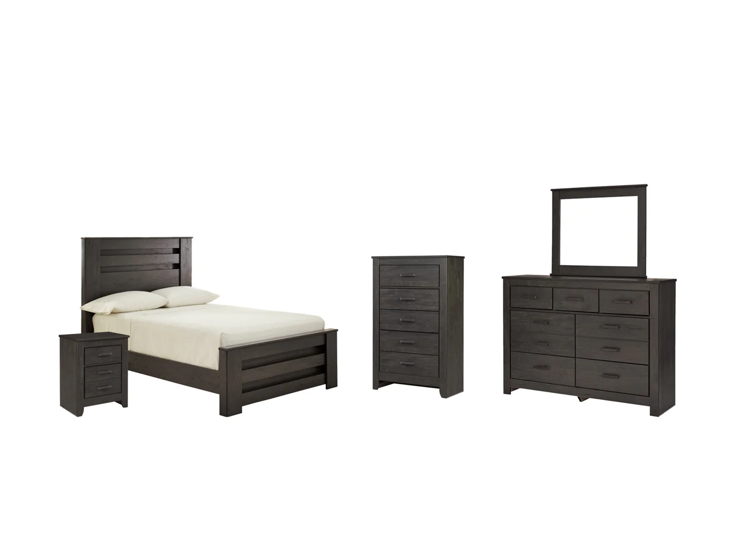 Brinxton Grey Panel Bedroom Set