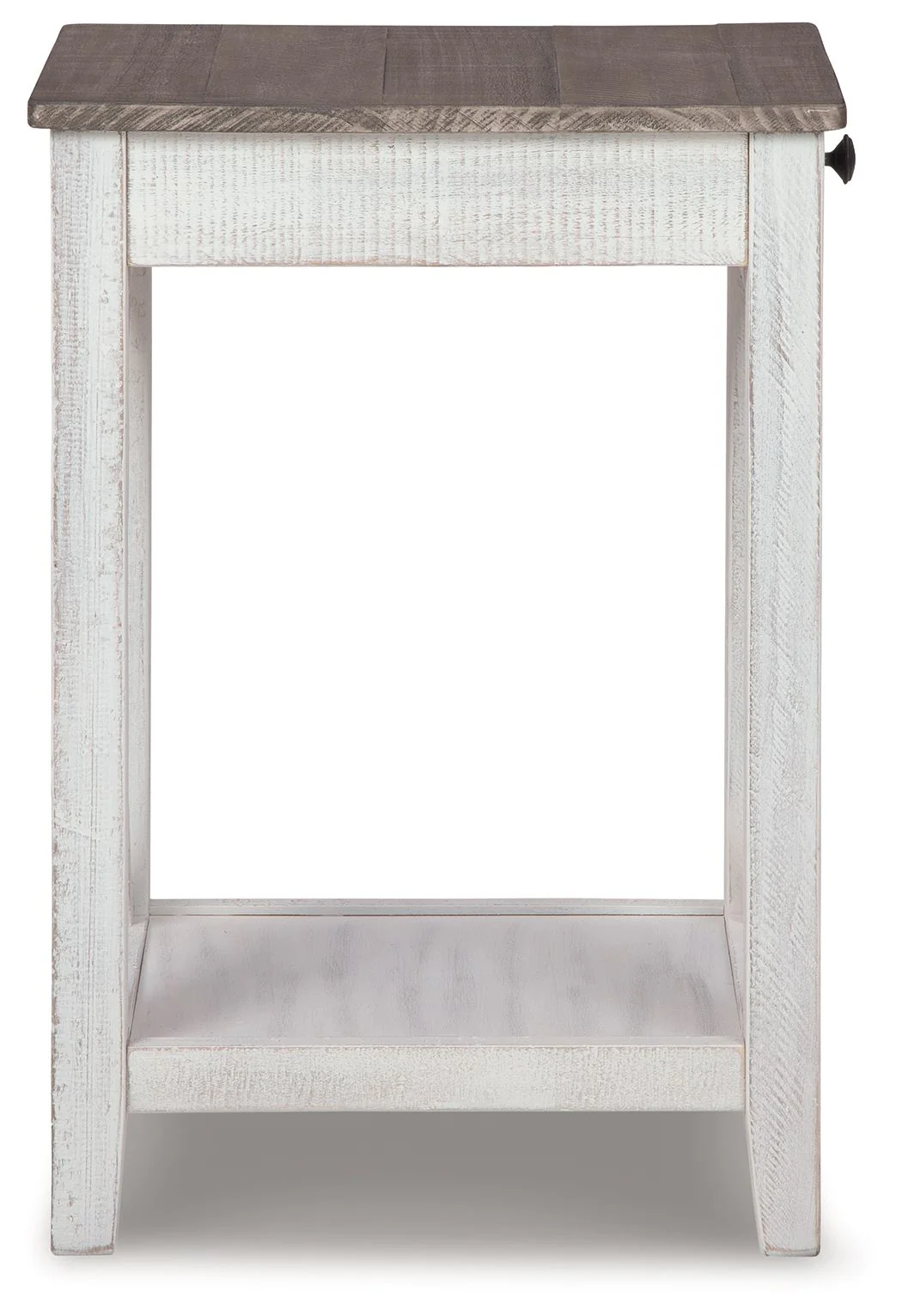 Adalane - Accent Table - White / Gray