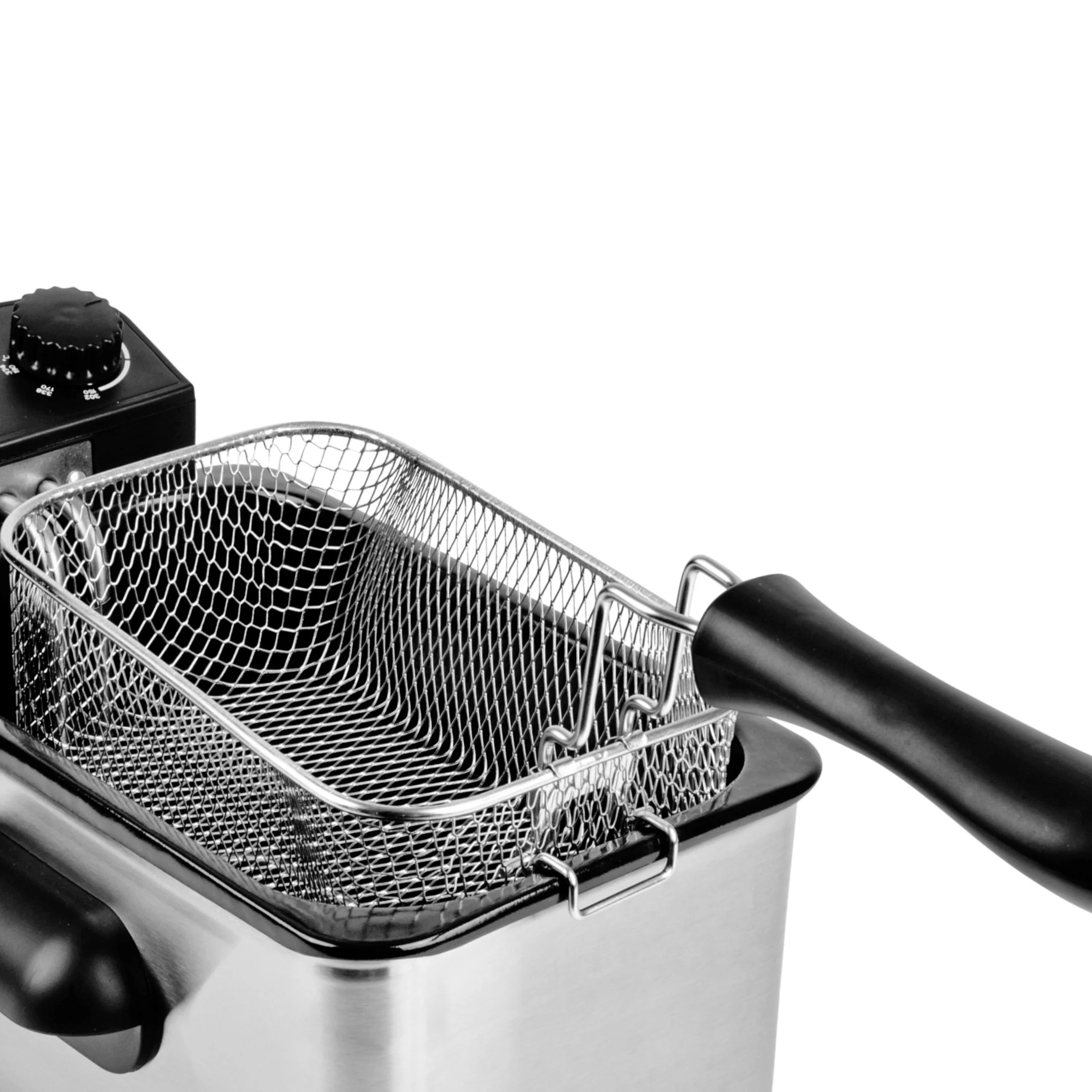 3.8L Deep Fryer with Timer Control Knob, Viewing Window and Thermal Safety Device