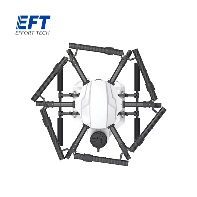 EFT E616P 16L Agriculture Drone -  6 Axis Crop Agriculture Drone frame  16L Water Tank Full Load 35KG  21 minutes  Sprayer Spreader Drone Compatible with Hobbywing X8 Motor