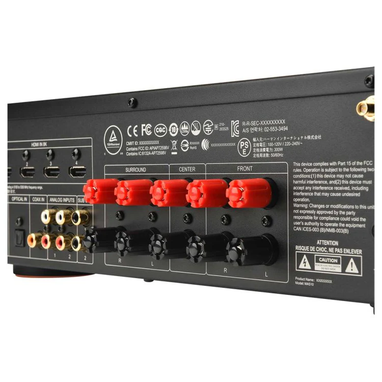 JBL MA510 220 Volt Receiver - 5.2 Channel & 220 Volts Amplifier