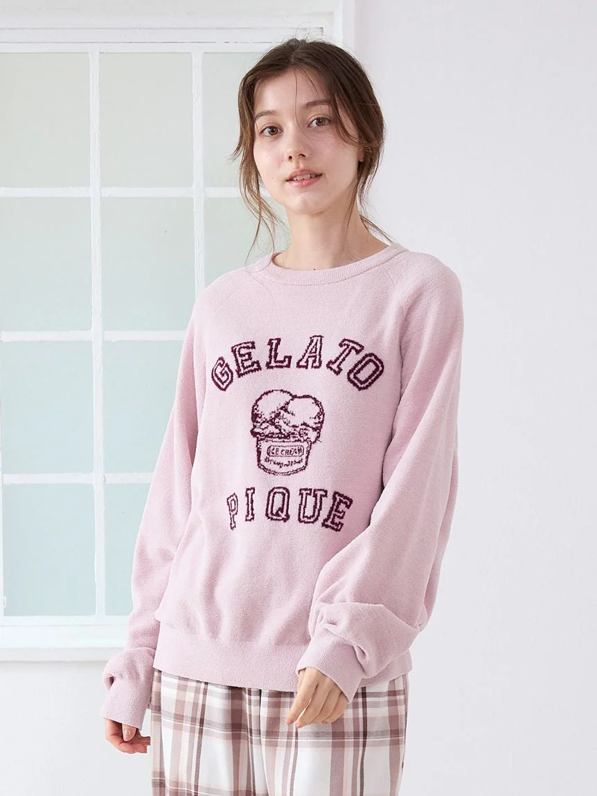 Traditional Ice Cream Logo Pullover