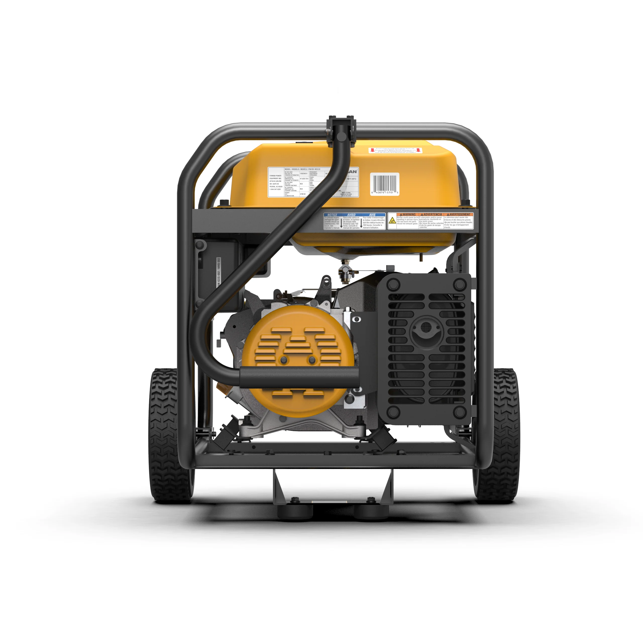 Gas Portable Generator 7125W Recoil Start 120/240V