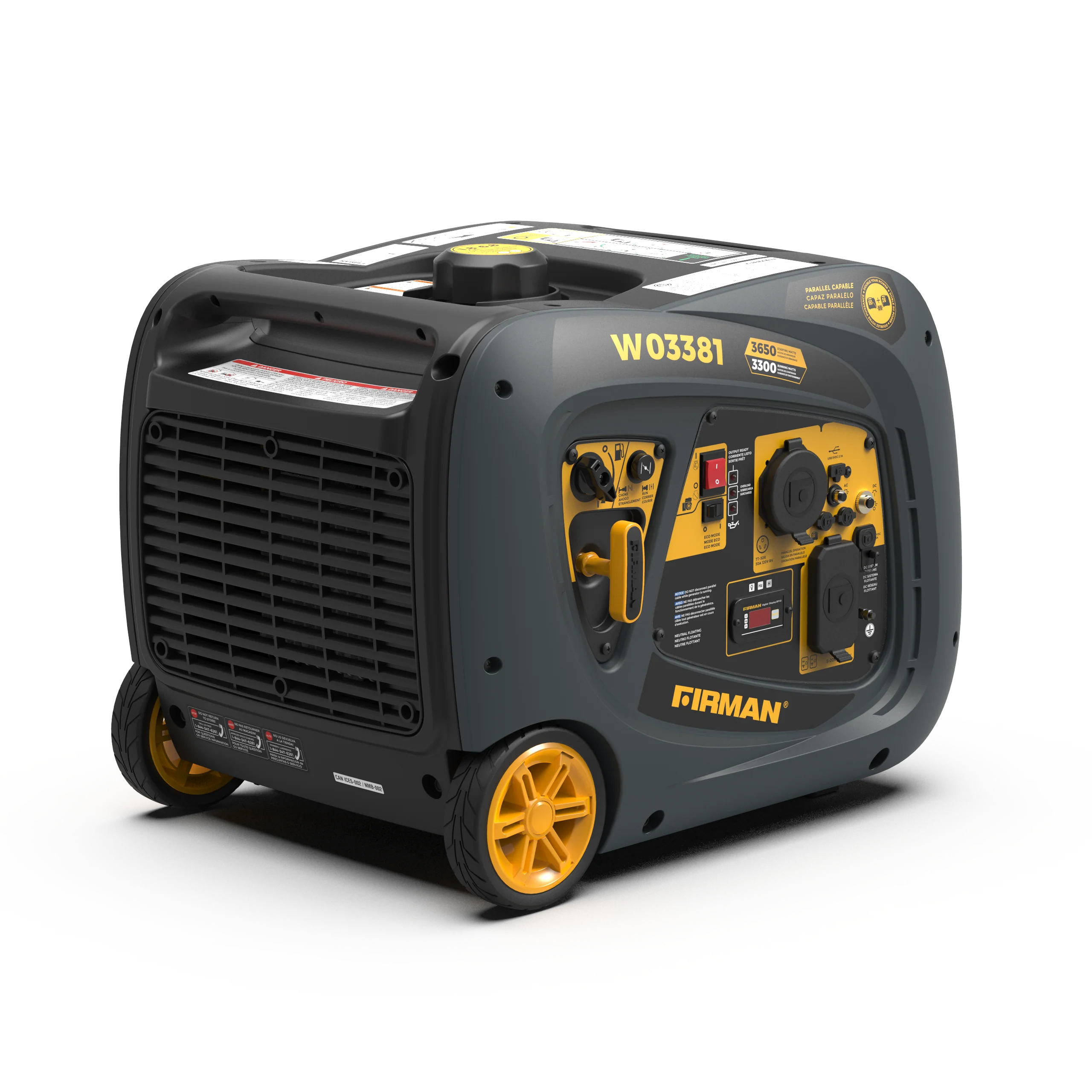 Refurbished Inverter Portable Generator 3650W Recoil Start