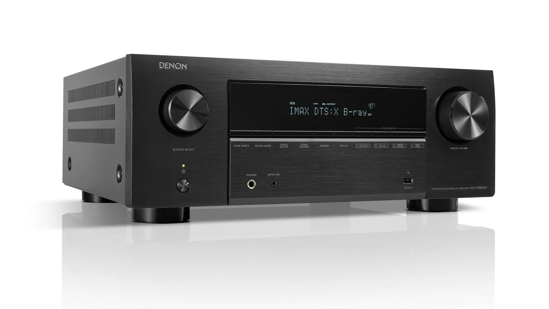 Denon AVC-X3800H 220 volt AV Receiver Amplifier 9.4 Channel 8k Bluetooth HEOS 220v 240 volt
