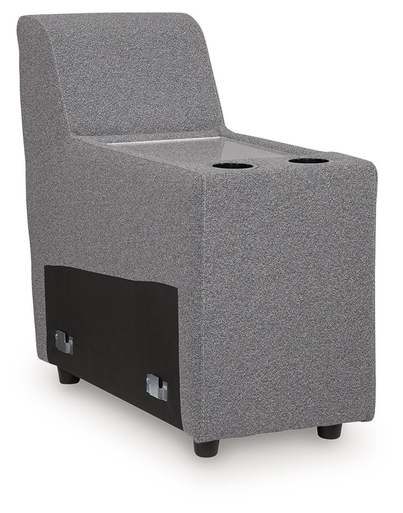 ModMax II - Console With Storage - Salt And Pepper