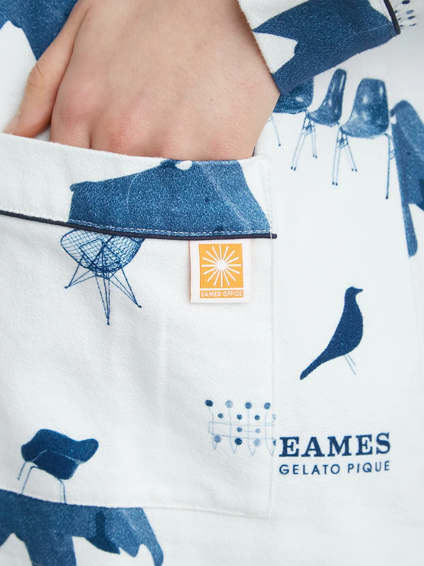 EAMES Chair Motif Women's Sleepwear Shirts