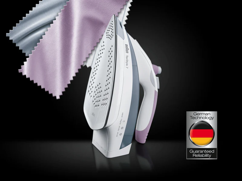 Braun TS755 Steam Iron 2400 watts  TexStyle 7 Steam Iron 220-240 Volts 50 Hertz