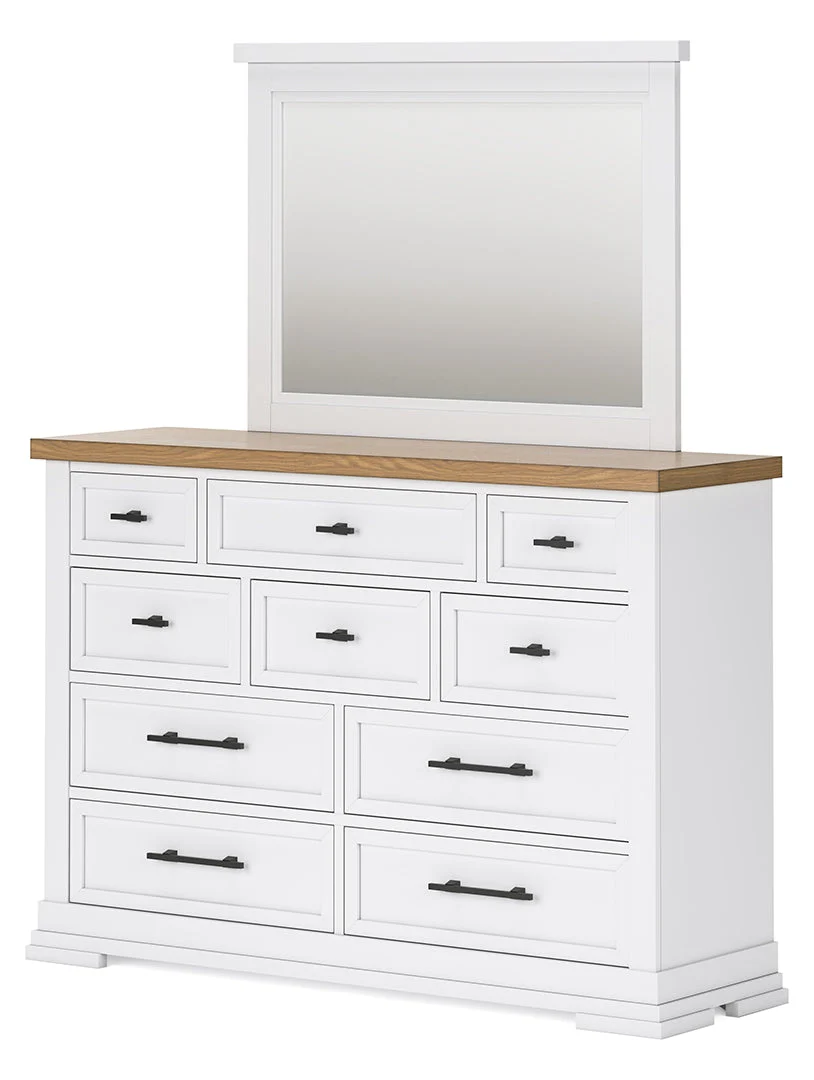 Ashbryn Dresser and Mirror