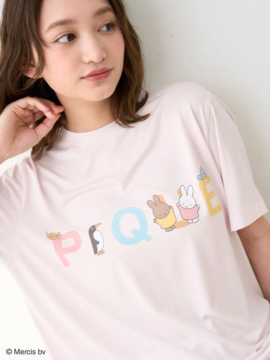 【Dick Bruna】[Cool to the Touch] One-Point T-Shirt