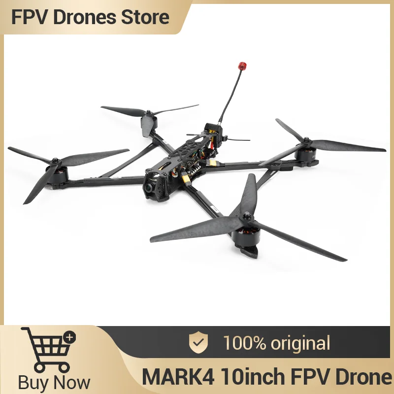 BeyondSky Mark4 10inch FPV Drone - 5.8Ghz 2.5W 8KM Long Range 2.5kg Payload Super power Quadcopter