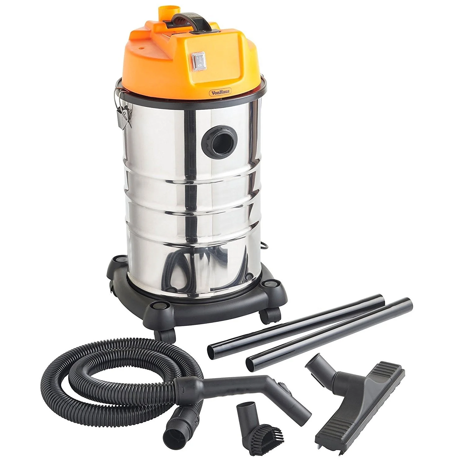 VonHaus 07646 Wet/Dry 1400-Watt Vacuum Cleaner for 220 Volts