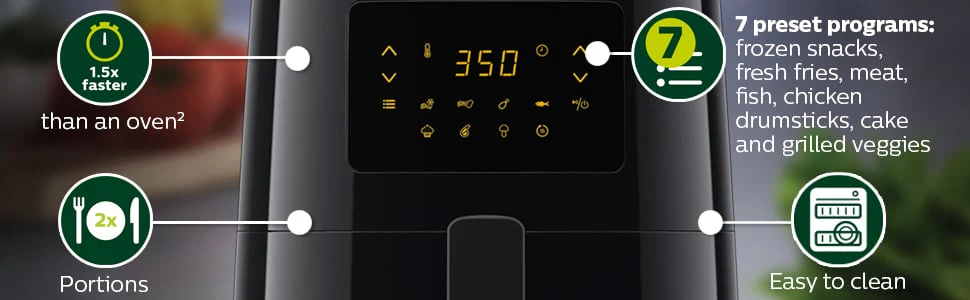 Philips 220 volt 4 Liter Air Fryer HD9252-51 220v 240 volts 50 hz