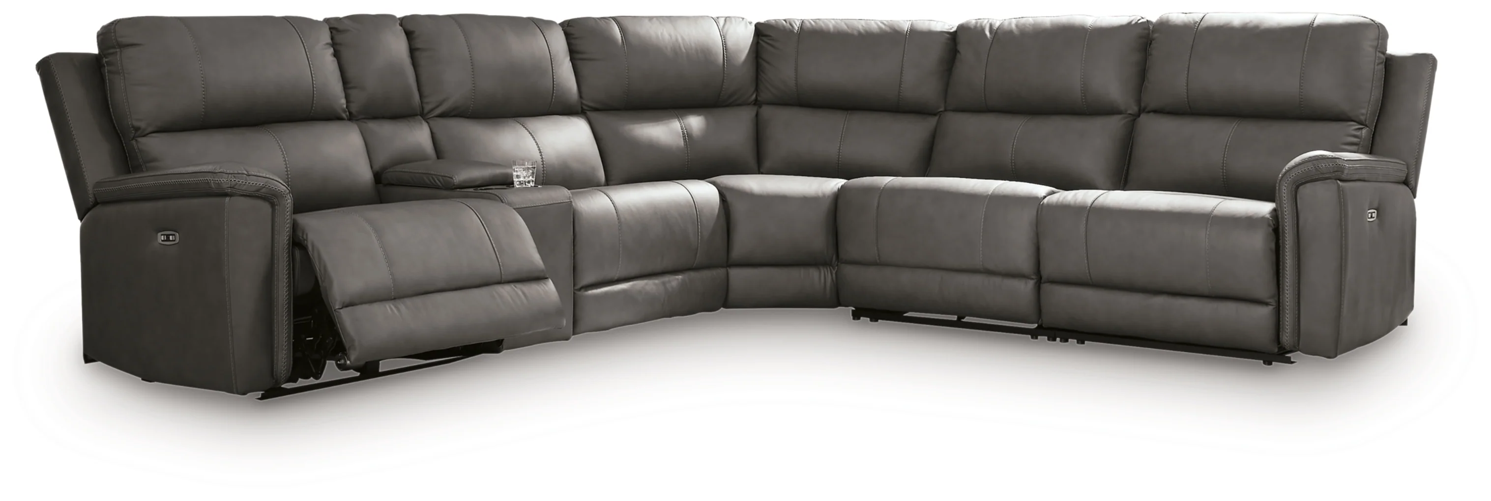 Beryton Power Reclining Sectional Set
