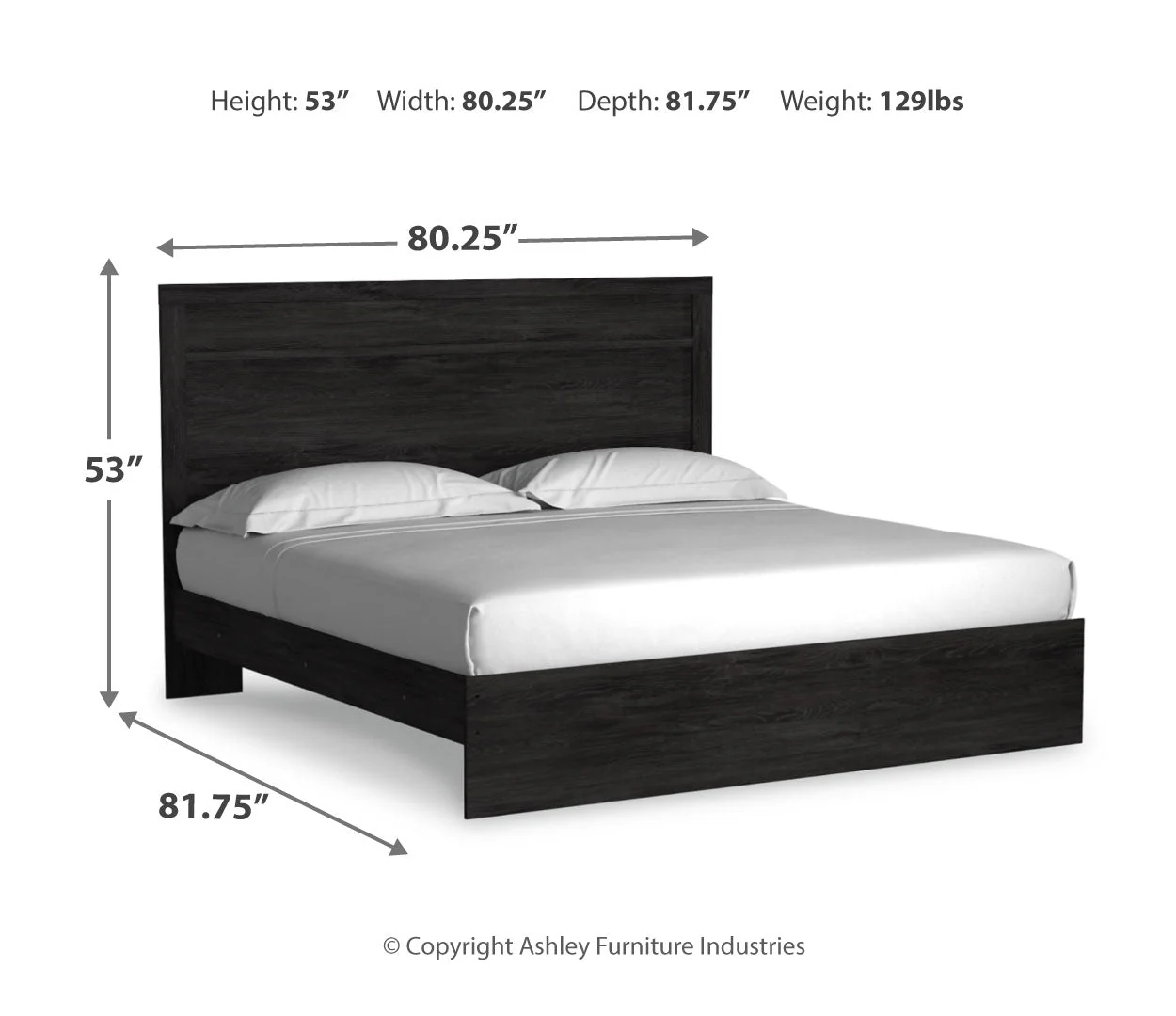 Belachime Black Bedroom Set