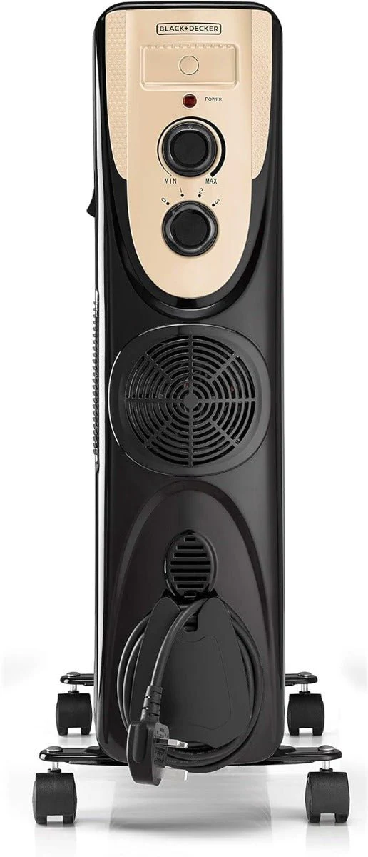 Black & Decker OR011FDB5 220 Volt Radiator - 11 Fin Heater