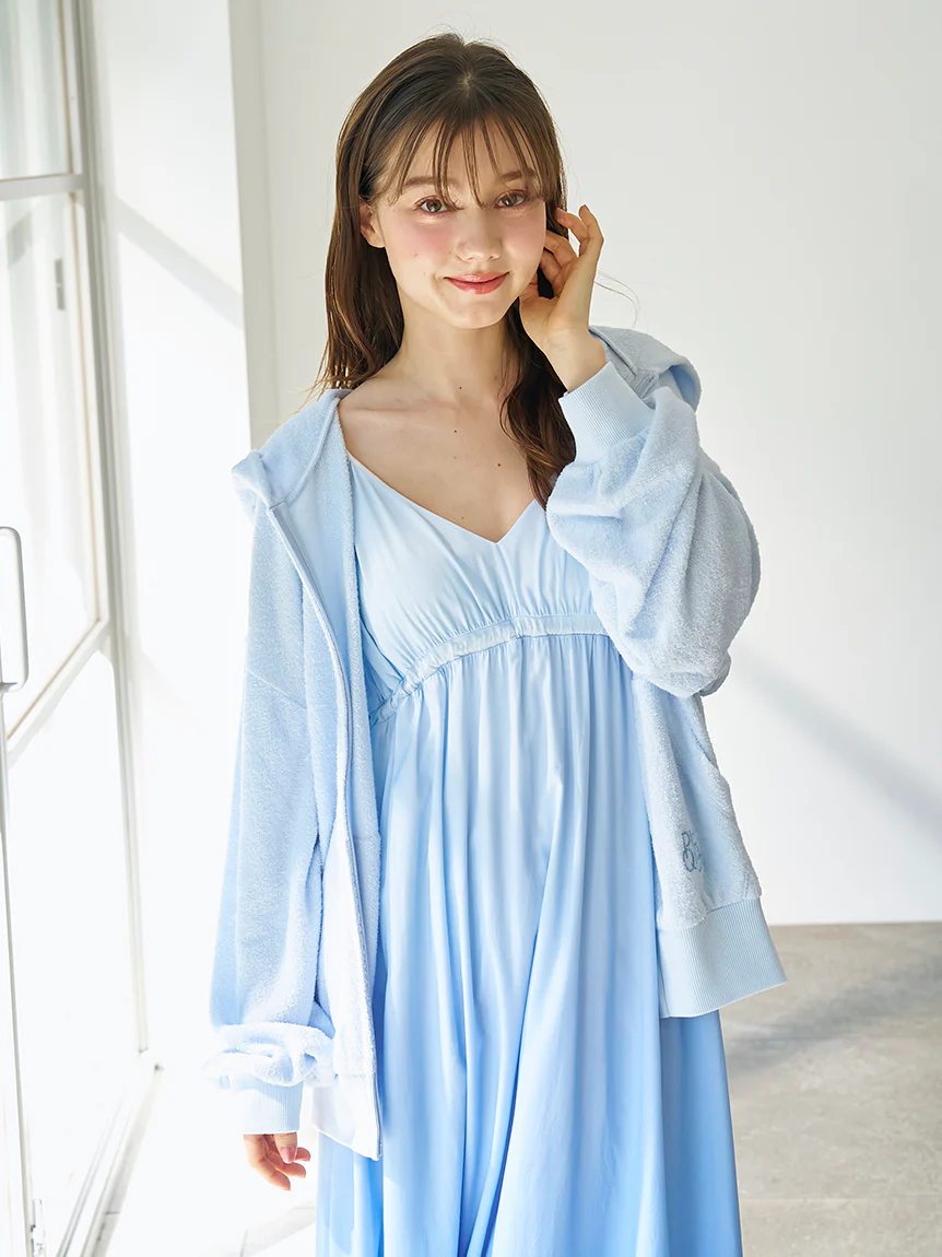 Gradation Drawstring Dress