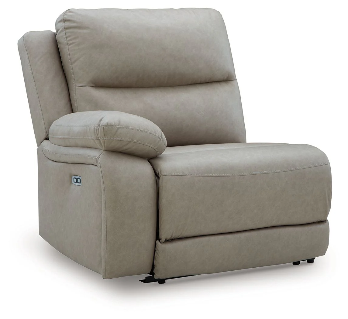 Narwhal Place - LAF Zero Wall Power Recliner - Pebble