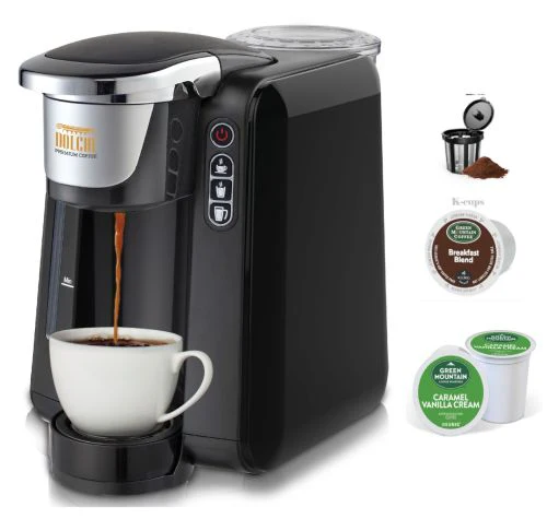 Dolce 220 Volt K-Cup coffee maker compatible with Keurig Kcup pods 220v 240 volts 50 hz