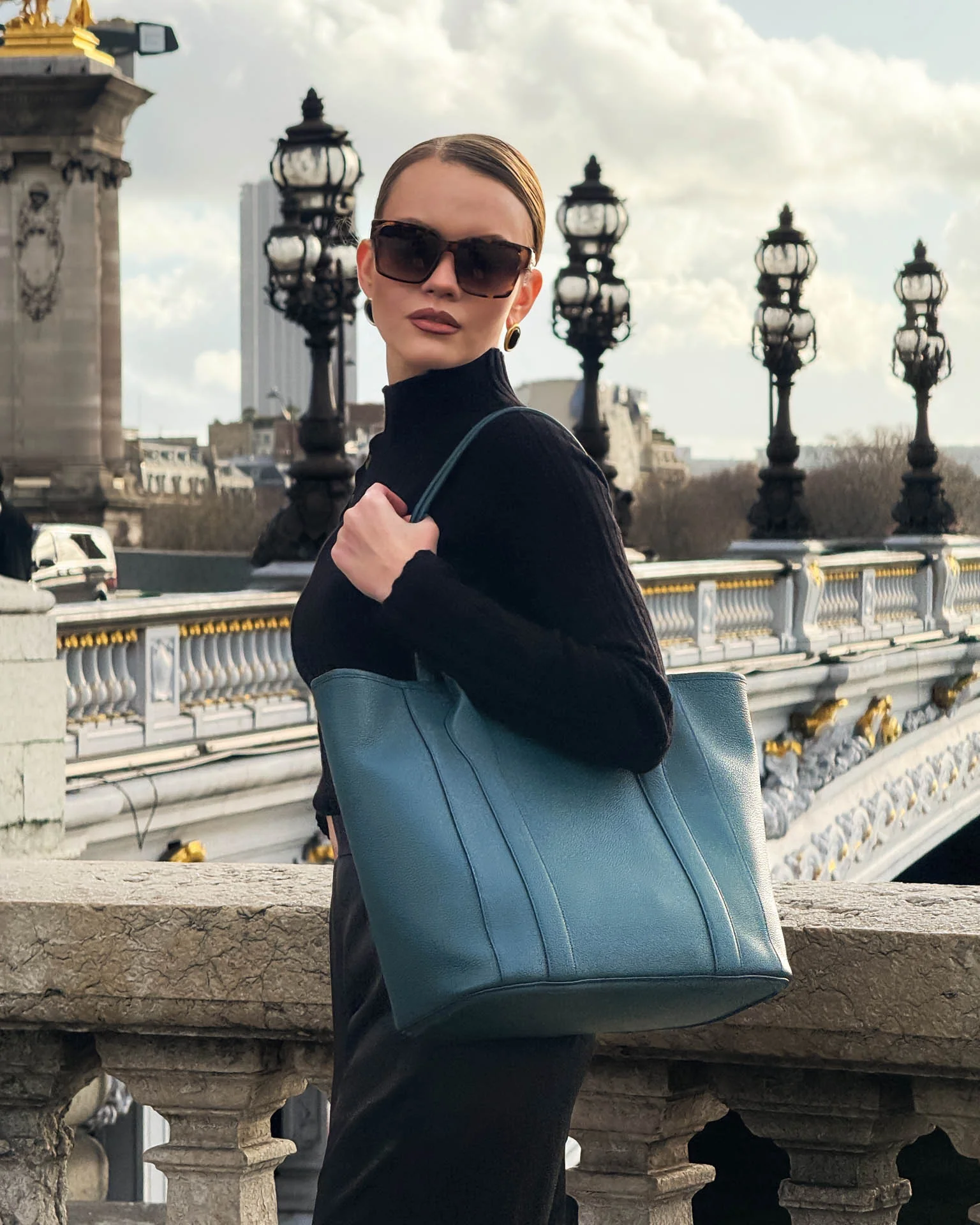 Madame Tote Bag - Italian Leather Handbag