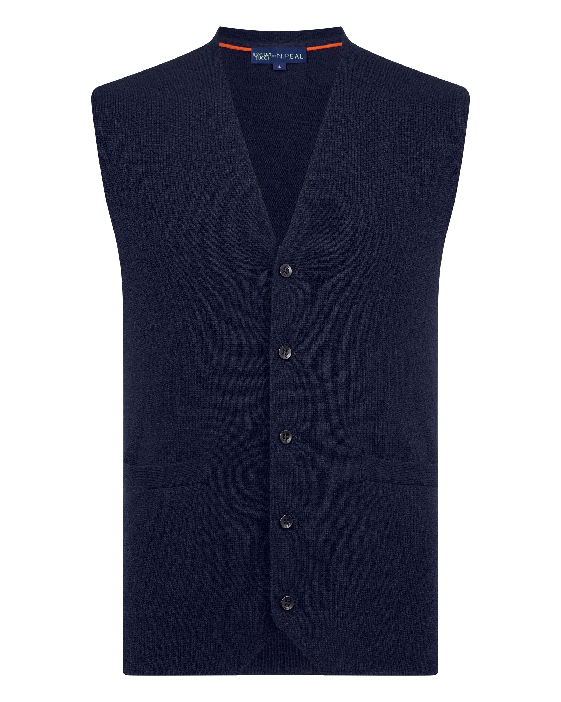TUCCI WAISTCOAT Navy Blue