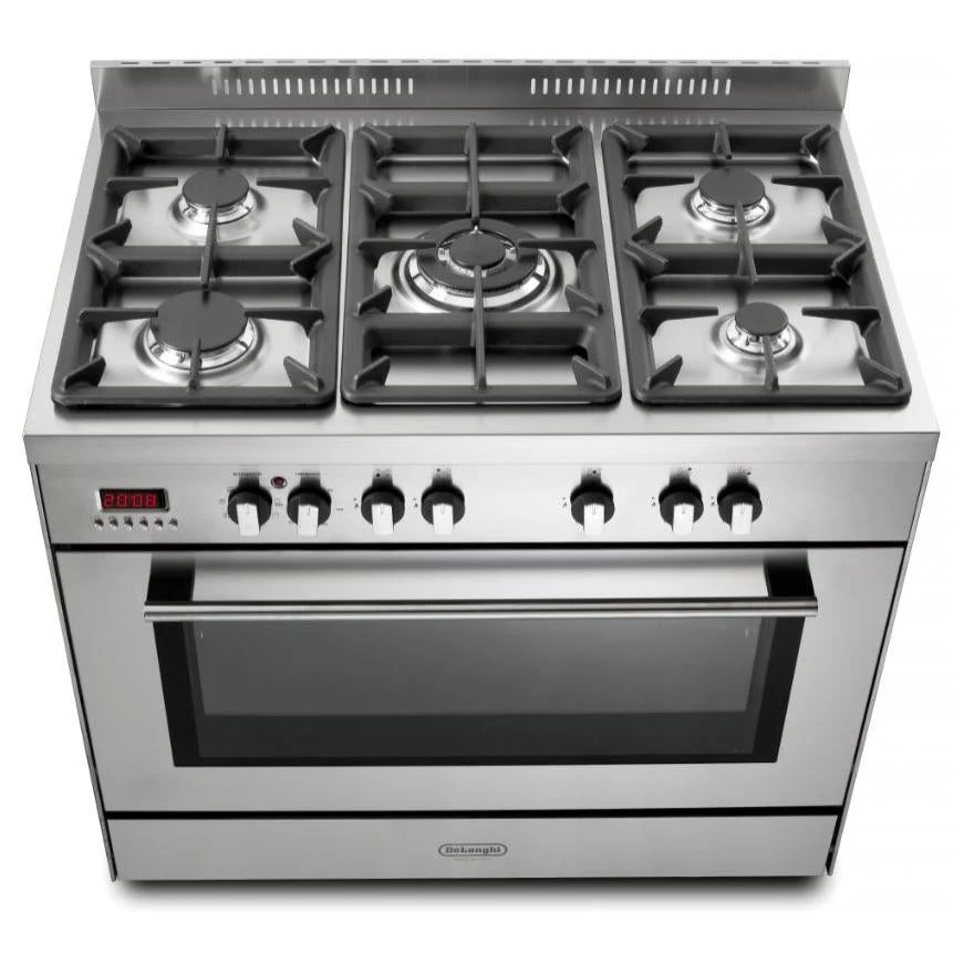 Delonghi DS917/220V/RDFM professional Gas range with 5 Burners 220v 240 volts 50 hz