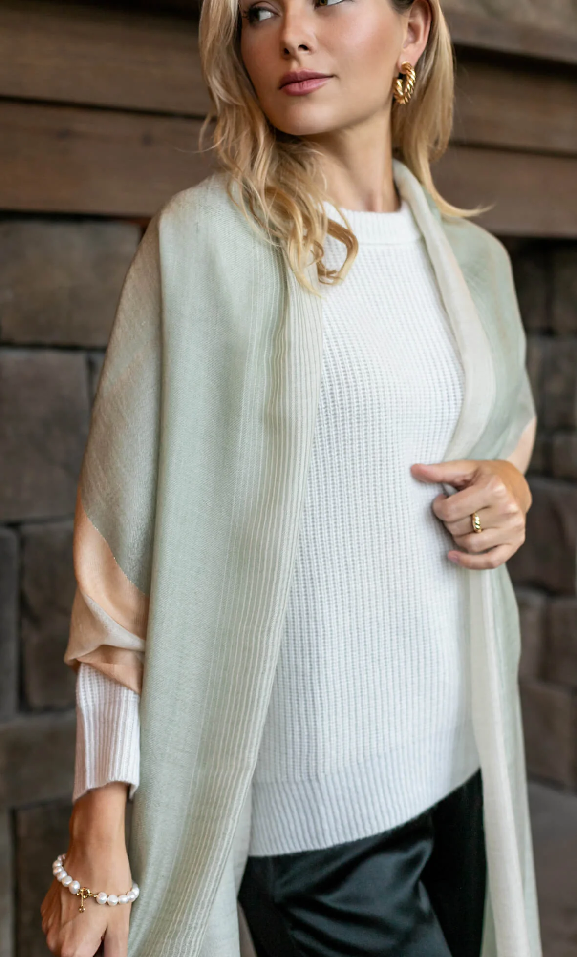 Aria Cashmere Wrap Scarf