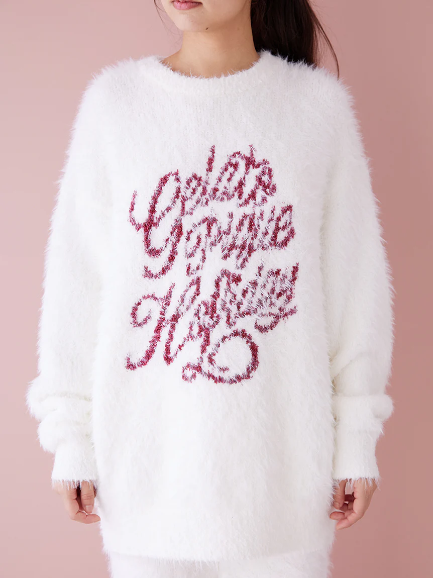 Feather Pullover Sweater