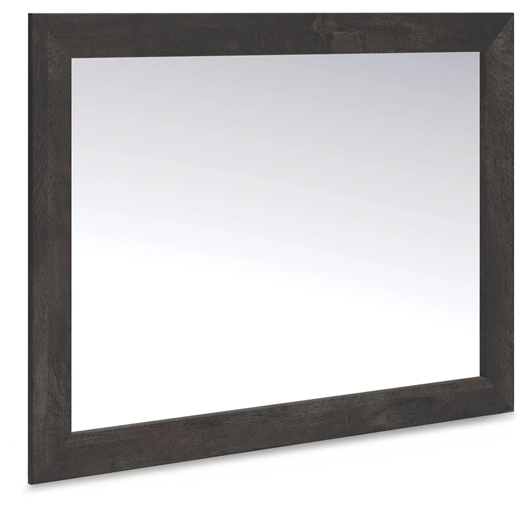 Hollivern - Bedroom Mirror - Dark Gray