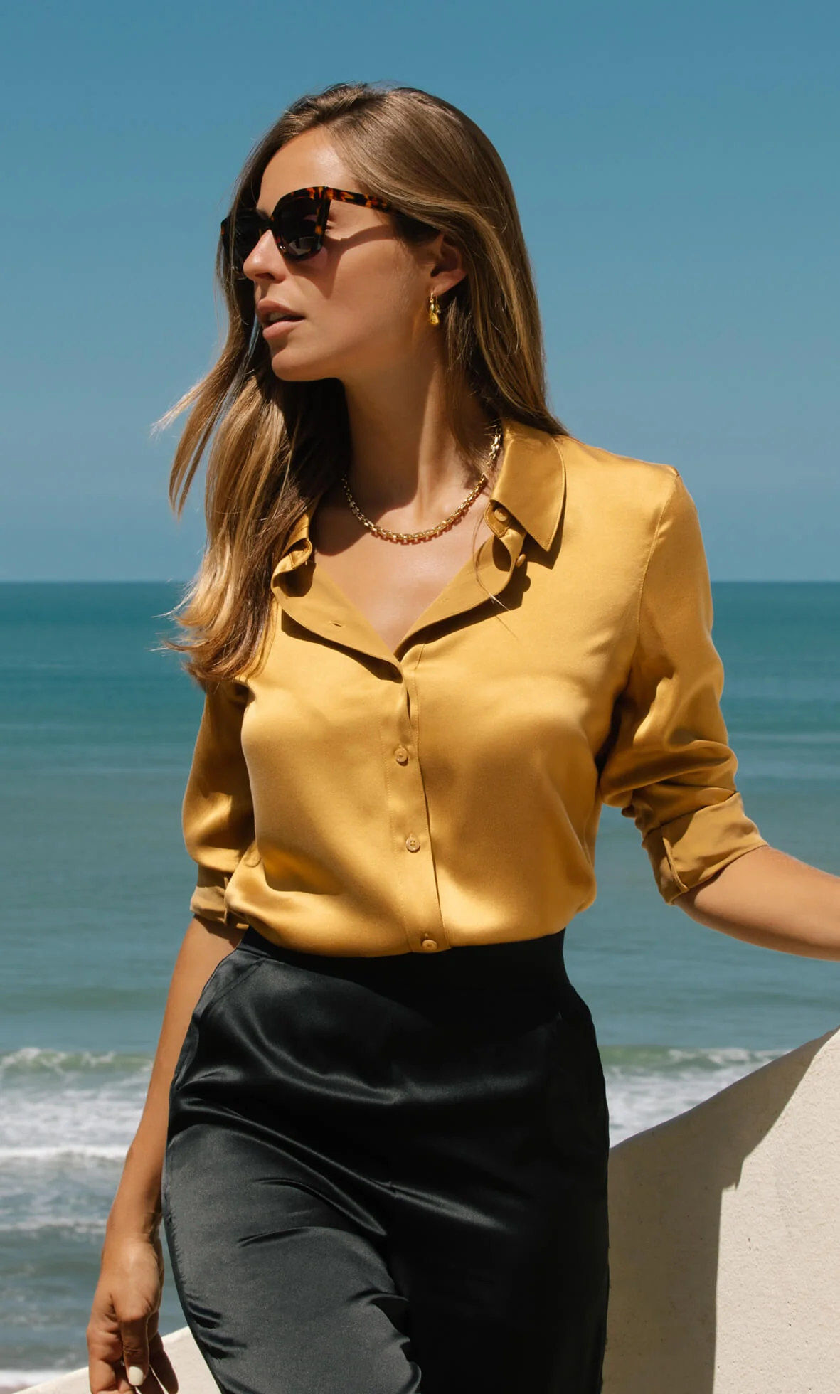 Monaco Silk Blouse
