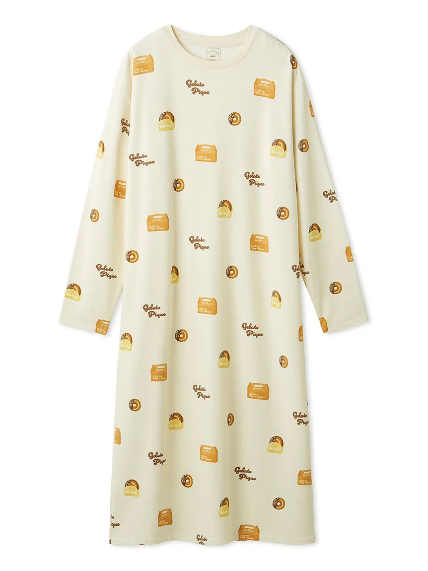 Donut Print Dress