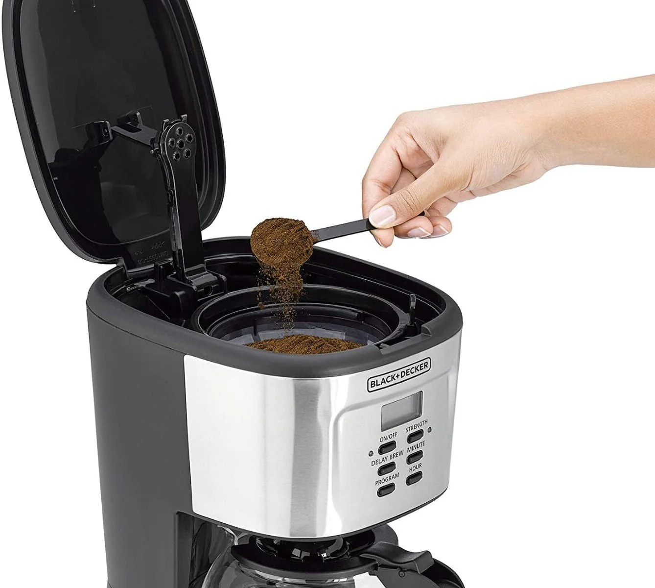 Black & Decker DCM85-B5 220 volts Coffee Maker 900 watts Digital Programmable 12 cup Coffee Maker 220 V 240 Volts 50 hz